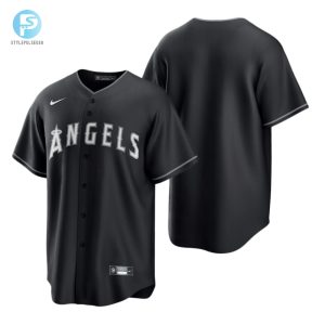 Mens Los Angeles Angels Mlb 2020 Black Team Jersey Gift For Phillies And Baseball Fans stylepulseusa 1 1