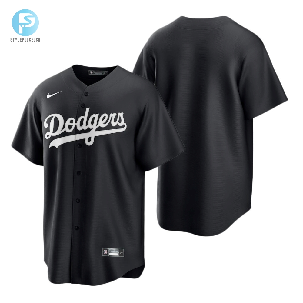 Mens Los Angeles Dodgers Mlb Baseball Team White Black Jersey Gift For Dodgers Fans 