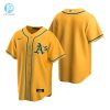 Mens Oakland Athletics Mlb 2020 Alternate Gold Jersey Gift For Athletics Fans stylepulseusa 1