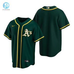 Mens Oakland Athletics Mlb 2020 Alternate Green Jersey Gift For Athletics Fans stylepulseusa 1 1