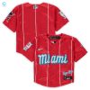 Miami Marlins Infant 2021 Mlb City Connect Replica Jersey Red stylepulseusa 1