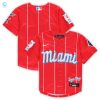 Miami Marlins Preschool 2021 Mlb City Connect Replica Team Jersey Red Mlb stylepulseusa 1