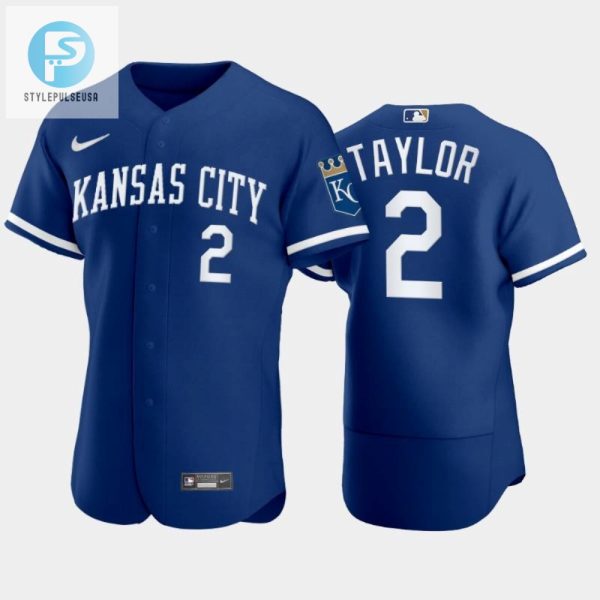 Michael A. Taylor 2 Kansas City Royals 202223 Blue Mens Jersey stylepulseusa 1