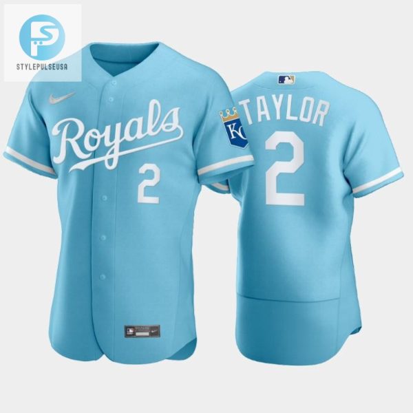 Michael A. Taylor 2 Kansas City Royals 202223 Powder Blue Mens Jersey stylepulseusa 1 1