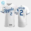 Michael A. Taylor 2 Kansas City Royals 202223 White Mens Jersey stylepulseusa 1