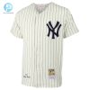 Mickey Mantle New York Yankees Mitchell Ness Mlb Jersey Cream stylepulseusa 1