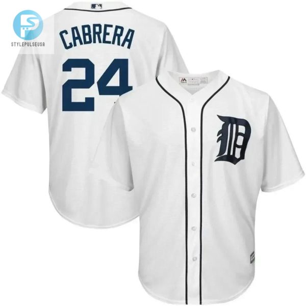 Miguel Cabrera Detroit Tigers Big And Tall Official Cool Base Player Jersey White stylepulseusa 1