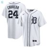 Miguel Cabrera Detroit Tigers Home Replica Player Name Jersey White Mlb stylepulseusa 1