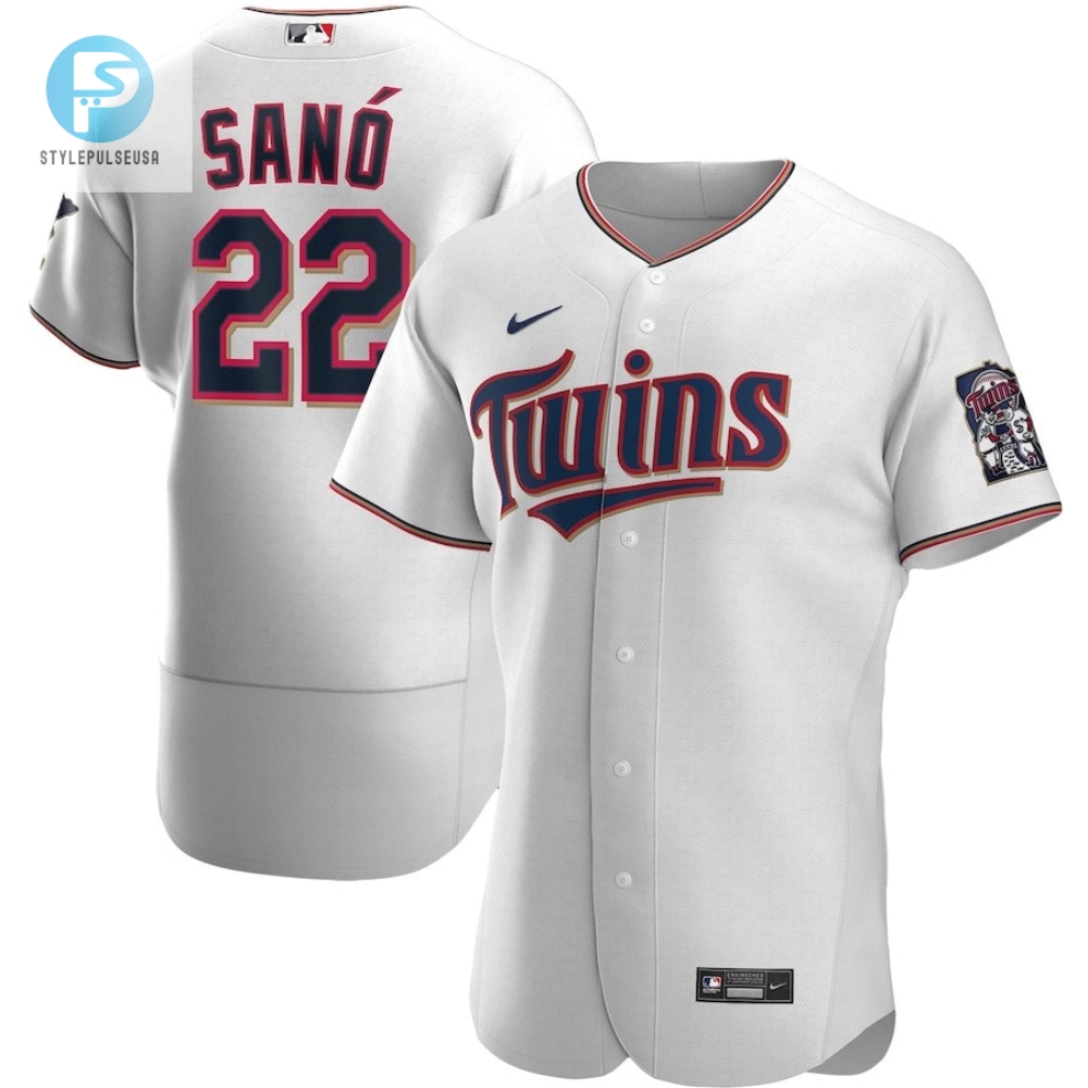 Miguel Sano 22 Minnesota Twins Home Player Elite Jersey  White 