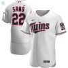 Miguel Sano Minnesota Twins Home Authentic Player Jersey White Mlb stylepulseusa 1