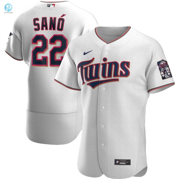 Miguel Sano Minnesota Twins Home Authentic Player Jersey White Mlb Ver 1 stylepulseusa 1