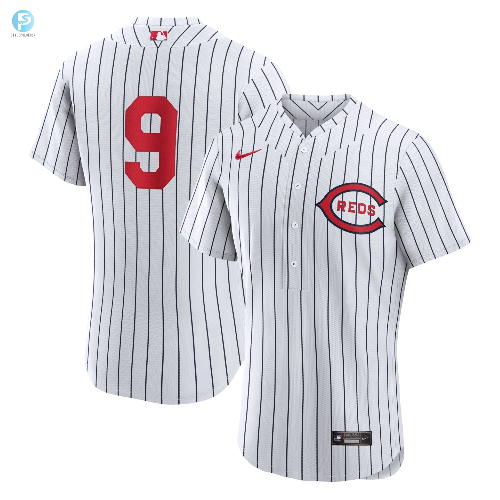 Mike Moustakas Cincinnati Reds 2022 Mlb At Field Of Dreams Game Authentic Player Jersey White Mlb stylepulseusa 1