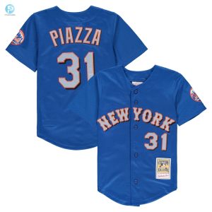 Mike Piazza New York Mets Mitchell Ness Preschool Toddler Cooperstown Collection Mesh Jersey Royal Mlb stylepulseusa 1 1