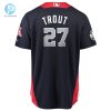 Mike Trout American League Majestic 2018 Mlb Allstar Game Home Run Derby Player Jersey Navy stylepulseusa 1