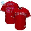 Mike Trout Los Angeles Angels Cool Base Player Jersey Scarlet stylepulseusa 1