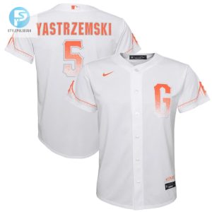 Mike Yastrzemski 5 San Francisco Giants Youth City Connect Jersey White stylepulseusa 1 1