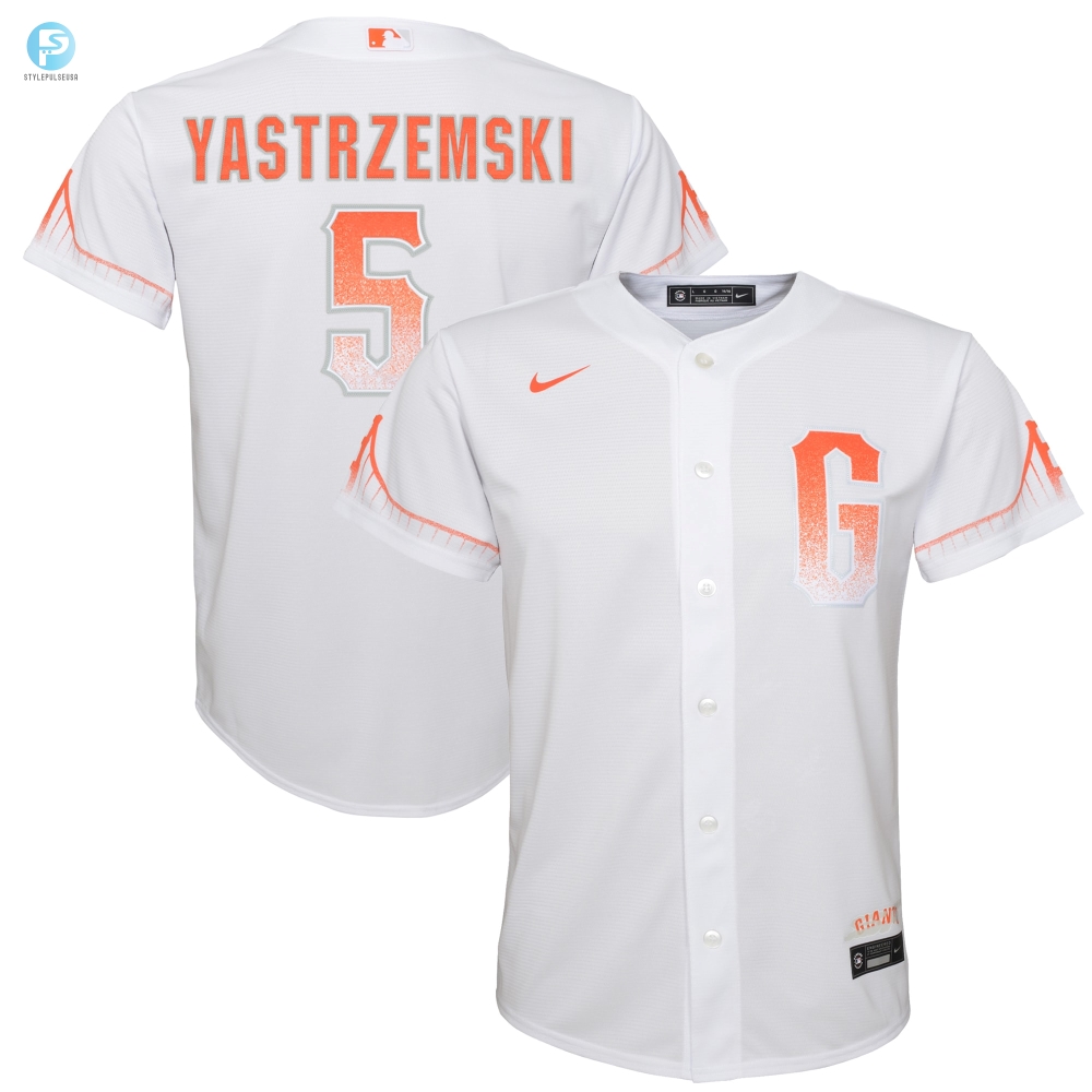 Mike Yastrzemski San Francisco Giants 2021 City Connect Replica Player Jersey  White Mlb 