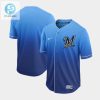 Milwaukee Brewers 2020 Mlb Gradient Blue Jersey stylepulseusa 1