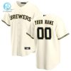 Milwaukee Brewers 2020 Mlb Personalized Custom White Custom Jersey stylepulseusa 1