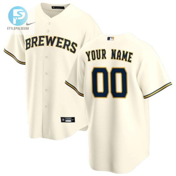 Milwaukee Brewers 2020 Mlb Personalized Custom White Custom Jersey stylepulseusa 1