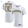 Milwaukee Brewers 2022 Mlb Allstar Game Authentic Custom Jersey White Custom Jerseys Mlb stylepulseusa 1