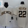 Milwaukee Brewers Christian Yelich 22 2020 Mlb White Jersey stylepulseusa 1