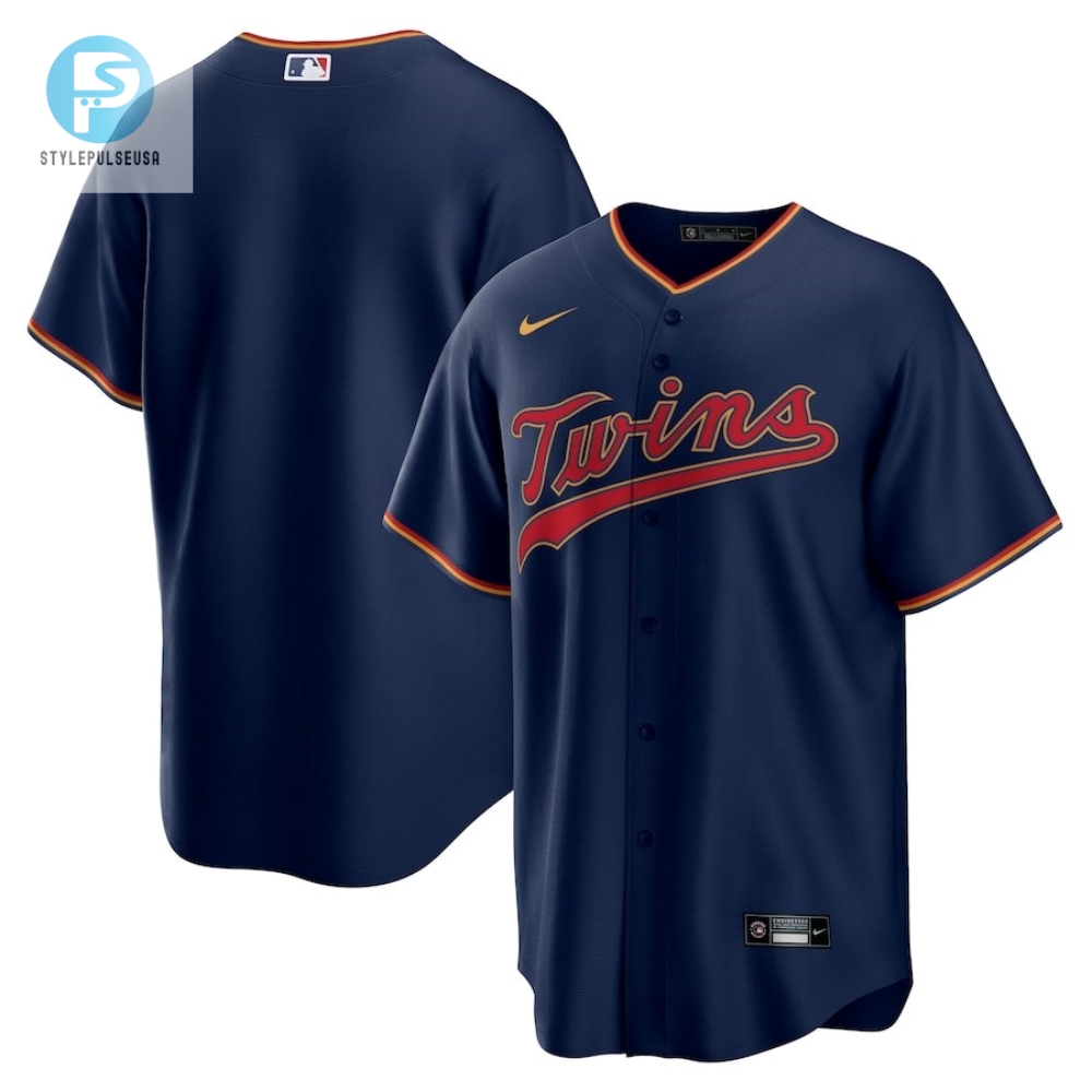 Minnesota Twins Alternate Team Men Jersey  Navy 