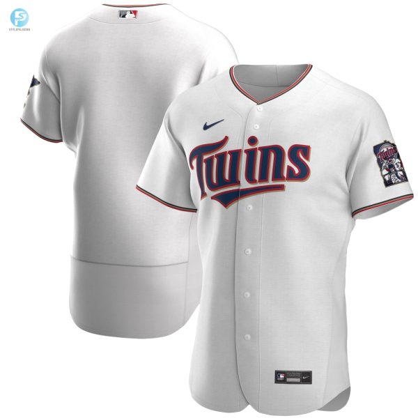 Minnesota Twins Home Authentic Team Jersey White Mlb stylepulseusa 1 1