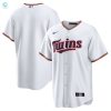 Minnesota Twins Home Blank Replica Jersey White Mlb stylepulseusa 1