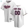 Minnesota Twins Home Replica Custom Jersey White Custom Jerseys Mlb stylepulseusa 1