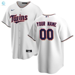 Minnesota Twins Home Replica Custom Jersey White Custom Jerseys Mlb stylepulseusa 1 1