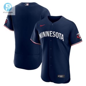 Minnesota Twins Road Alternate 2023 Team Elite Jersey Navy stylepulseusa 1 1