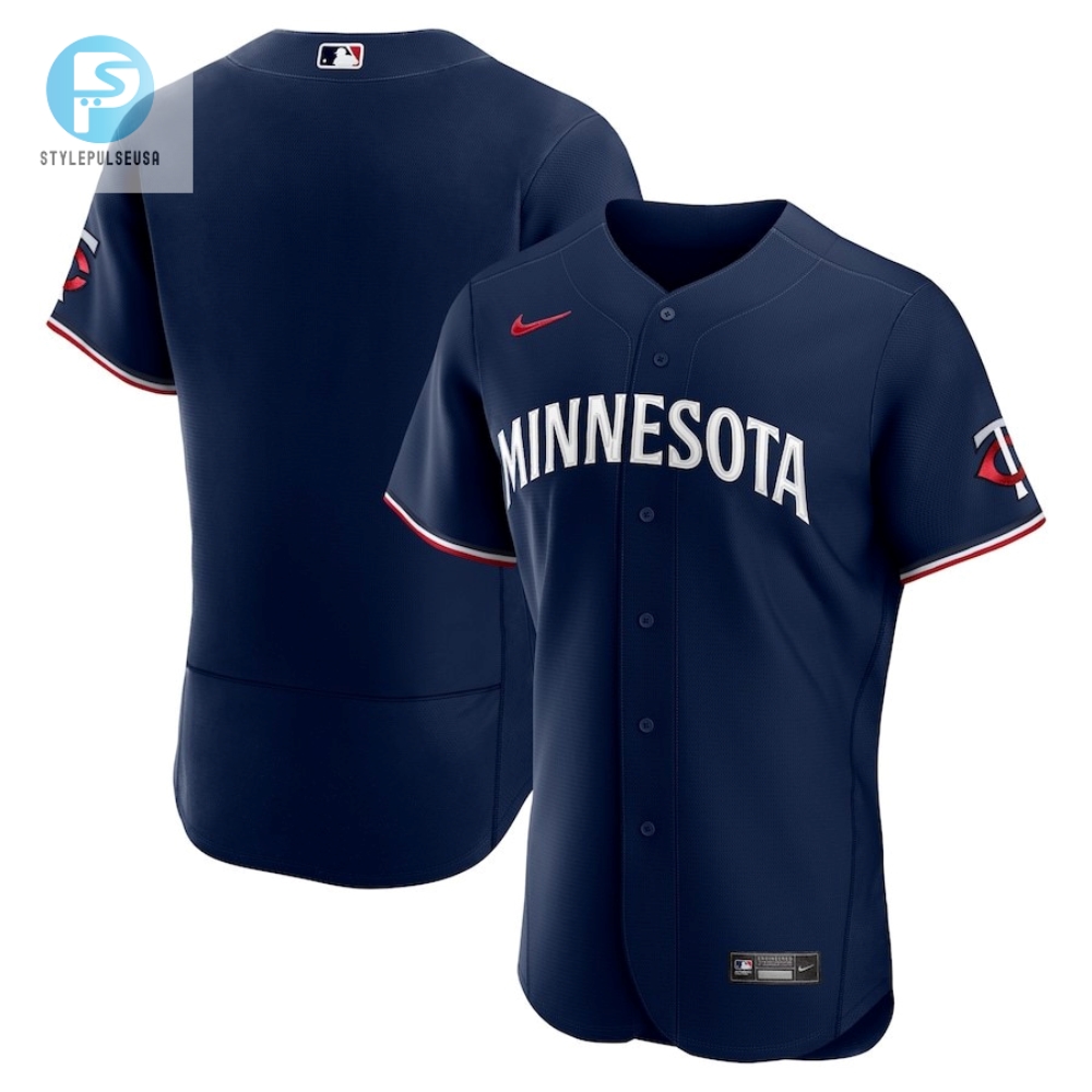 Minnesota Twins Road Alternate 2023 Team Elite Jersey  Navy 