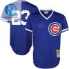 Mitchell Ness Ryne Sandberg Chicago Cubs Cooperstown Authentic Collection Throwback Replica Jersey Royal Blue Mlb stylepulseusa 1