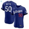 Mookie Betts Los Angeles Dodgers 2021 City Connect Authentic Player Jersey Royal Mlb stylepulseusa 1