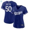 Mookie Betts Los Angeles Dodgers Womens Alternate Replica Player Jersey Royal Mlb stylepulseusa 1