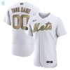 New York Mets 2022 Mlb Allstar Game Authentic Custom Jersey White Custom Jerseys Mlb stylepulseusa 1