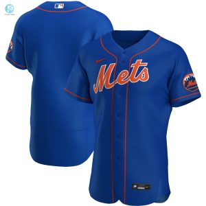 New York Mets Alternate Authentic Team Logo Jersey Royal Mlb stylepulseusa 1 1