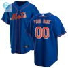 New York Mets Alternate Custom Men Jersey Royal stylepulseusa 1