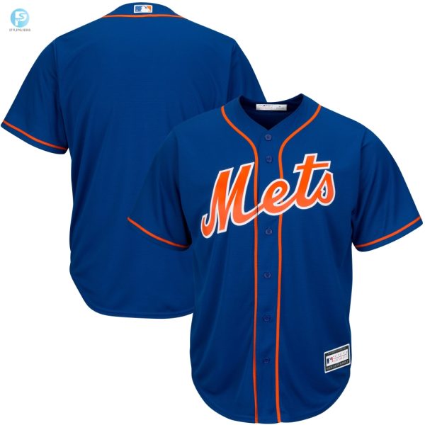 New York Mets Big Tall Replica Team Jersey Royal Mlb stylepulseusa 1