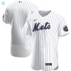 New York Mets Home Authentic Team Jersey White Mlb stylepulseusa 1