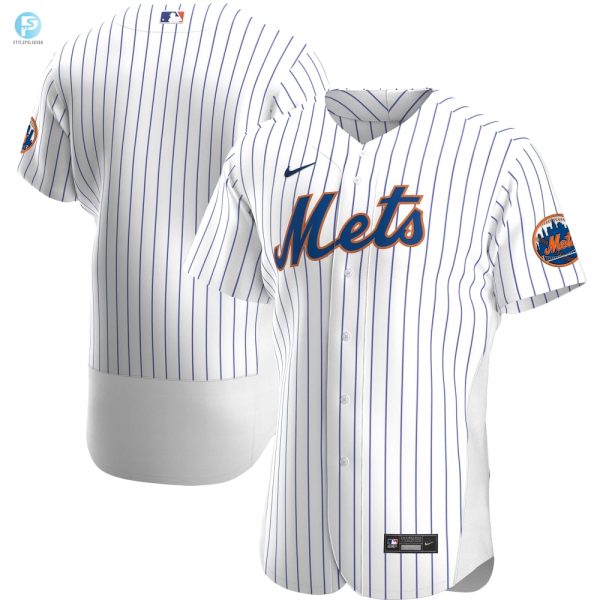 New York Mets Home Authentic Team Jersey White Mlb stylepulseusa 1