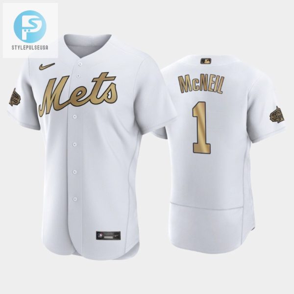 New York Mets Jeff Mcneil 1 202223 Allstar Game White Jersey stylepulseusa 1