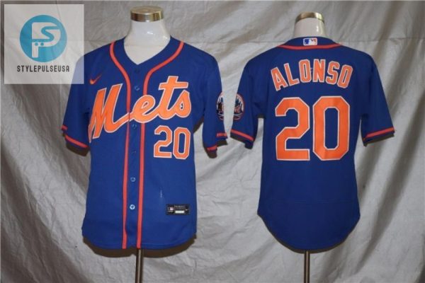 New York Mets Pete Alonso 20 2020 Mlb Dark Blue Jersey stylepulseusa 1