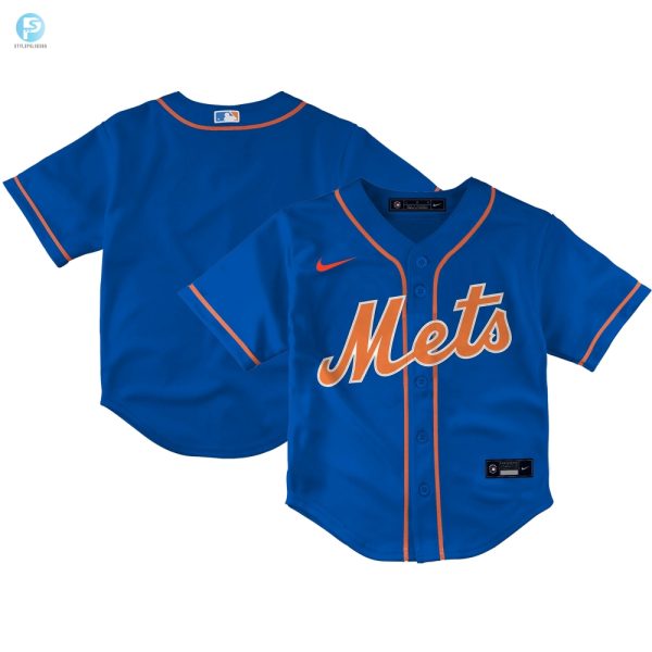 New York Mets Toddler Replica Team Jersey Royal Mlb stylepulseusa 1