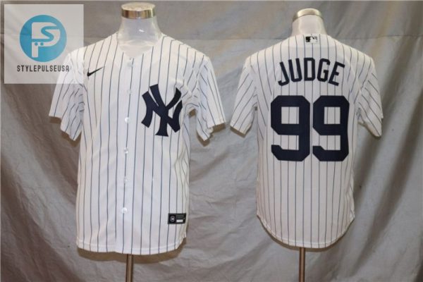 New York Yankees Aaron Judge 99 2020 Mlb White Jersey A9 stylepulseusa 1