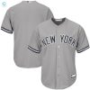 New York Yankees Big Tall Replica Team Jersey Gray Mlb stylepulseusa 1