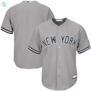 New York Yankees Big Tall Replica Team Jersey Gray Mlb stylepulseusa 1 1