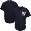 New York Yankees Big Tall Replica Team Jersey Navy Mlb stylepulseusa 1