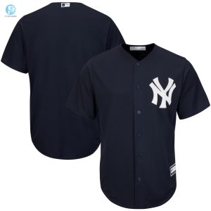 New York Yankees Big Tall Replica Team Jersey Navy Mlb stylepulseusa 1 1